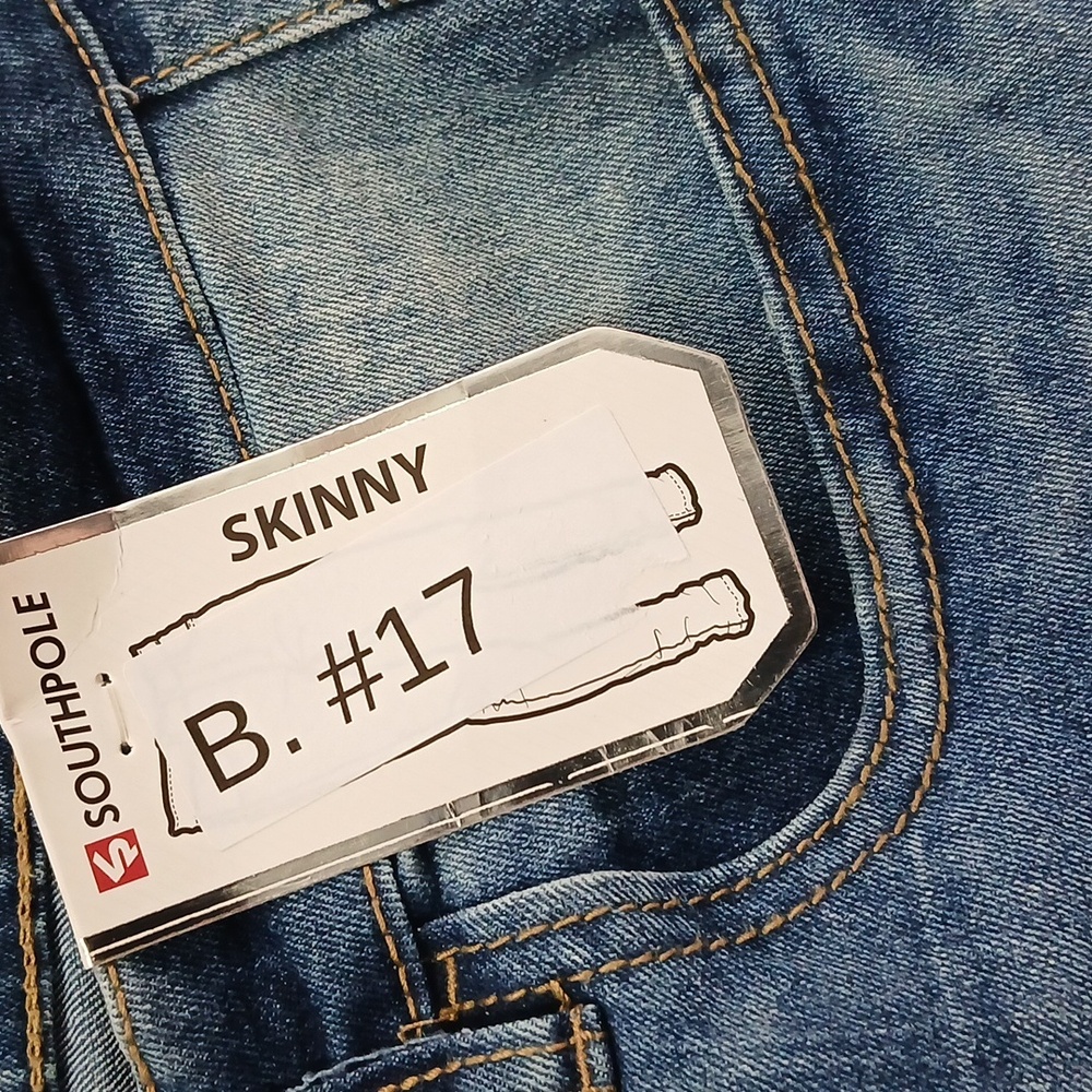 South Pole Skinny Stretch Denim Jeans 30X30 NWT - Picture 5 of 7